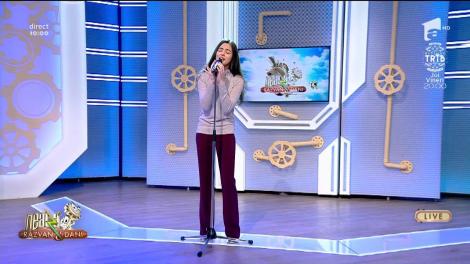 Laura Bretan cântă, la Neatza, melodia "Dear Father"