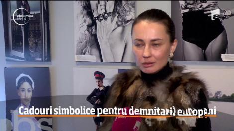 Cadouri simbolice pentru demnitarii europeni
