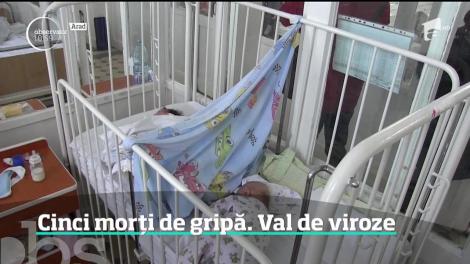 Zeci noi cazuri de gripă apar în fiecare zi, iar autorităţile sunt în alertă. Medicii fac apel la populaţie să nu se trateze acasă atunci când situaţia se agravează