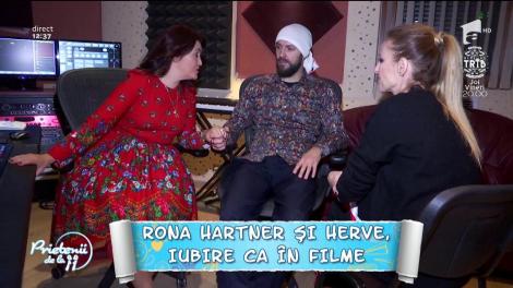 Rona Hartner şi Herve, iubire ca în filme! "Vrem să facem nunta pe plajă"