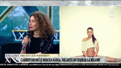 Carmen Brumă și Mircea Badea, vacanță de coșmar la Milano