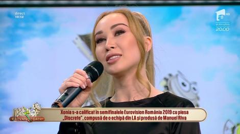 Xonia și Play Orchestra cântă, la Neatza, melodia "Discrete"