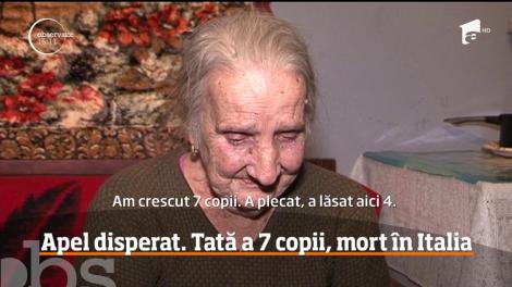Un mureşan de 50 de ani şi-a găsit sfârşitul departe de casă. Şapte copii au rămas acum fără tată