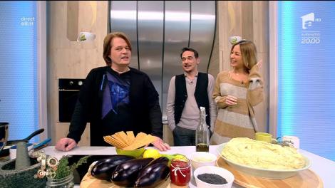 Reţeta zilei! Hummus libanez cu garnitură de vinete și lipii de casă - Gustarea Sultanului