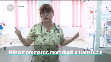 Un copil, născut prematur, a murit după o transfuzie de sânge