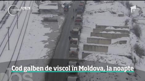 Pe şosele, a fost ziua accidentelor. Poleiul a transformat drumurile în capcane, maşinile s-au tamponat sau au ieşit în decor