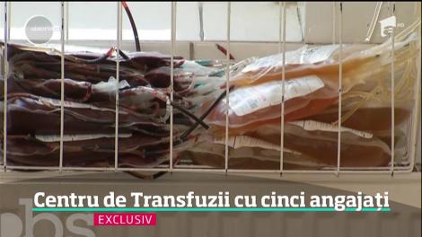 Un copil are nevoie de sânge, dar oamenii nu pot dona pentru el. Centrul de Transfuzii Sanguine din Călăraşi îi pune pe liste de aşteptare pentru că are doar cinci angajaţi