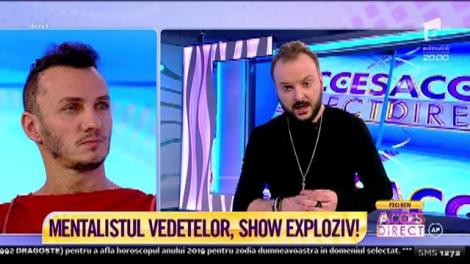 Palpitaţii şi tensiune la maximum! Mentalistul vedetelor a intrat în mintea celebrităţilor. Mihai Trăistariu, uimit! – VIDEO