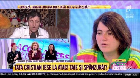 Tatăl fetițelor din gară îi răspunde mamei copiilor: ”Două bătăi i-am dat! Da nu să zic cu pumnii, cu picioarele, câte o palmă”