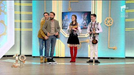 Rareș Florescu și Carla Herescu c&acirc;nta, la Neatza, melodia "Sanie cu zurgălăi"