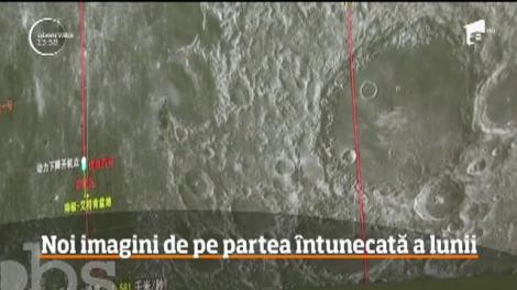 La aproape o săptămână după ce o sondă spaţială chineză a aselenizat pe partea întunecată a lunii, autorităţile de la Beijing au dat publicităţii primele fotografii surprinse acolo