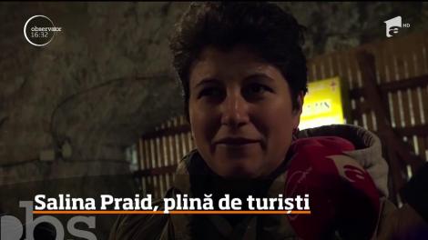 Salina Praid, plină de turiști