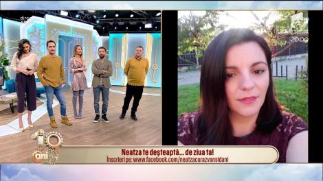 Neatza te deşteaptă... de ziua ta! La mulți ani, Ana!