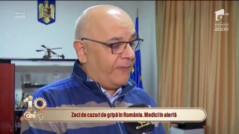 Zeci de cazuri de gripă în România, Medici în alertă