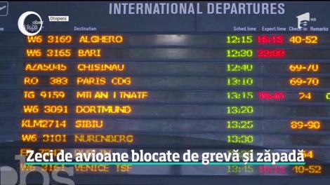 Este haos pe aeroporturi. Cursele aeriene au întârzieri şi de 13 ore!