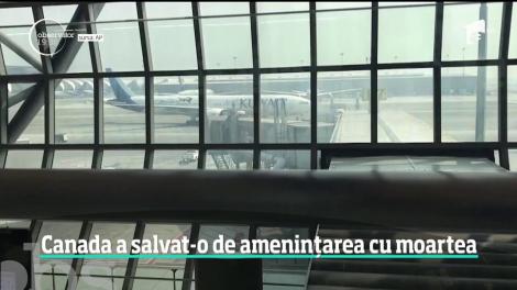 Tânăra saudită ameninţată cu moartea de familie după ce şi-a schimbat religia, a fost salvată