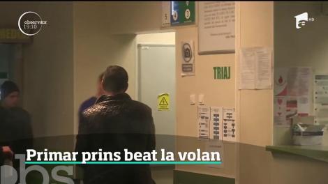 Primarul unei comune din Iaşi a fost prins de poliţişti băut la volan