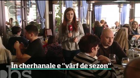 Cherhanalele de la malul mării sunt pline ochi chiar şi în miez de iarnă