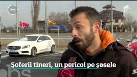 Șoferii tineri, un pericol pe șosele