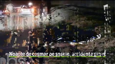 Tragedii pe şoselele din ţară. Doi oameni au murit, iar mai mulţi au fost răniţi grav