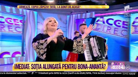 Viorica și Ioniță din Clejani cântă, la Acces Direct, melodia "Mândrelele"
