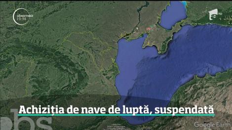 Achiziția de nave de luptă, suspendată
