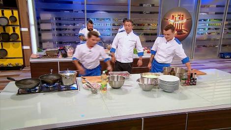 Nervi întinşi la maxim în bucătărie! Scărlătescu a ţipat la echipa lui, iar Silviu face pe şeful cu coechipierii săi!