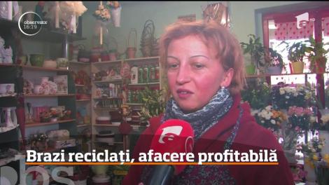 Brazii de Crăciun din Oradea nu sfârşesc laolaltă cu gunoaiele menajere! Pomii devin compost