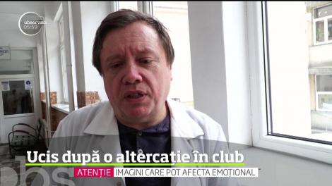 O altercaţie pornită într-un club şi continuată în stradă s-a încheiat sângeros, în Mediaş