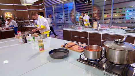 Chef Florin Dumitrescu i-a speriat pe toți de felul cum repetă rețeta