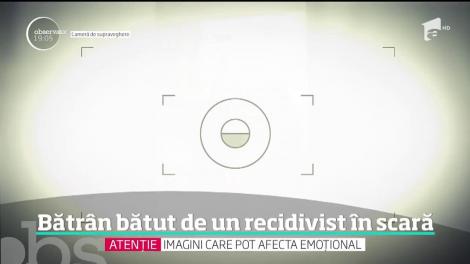 Un nou atac de o brutalitate extremă! Un recidivist eliberat mai devreme a bătut şi a tâlhărit un bătrân de 75 de ani, la Galaţi!