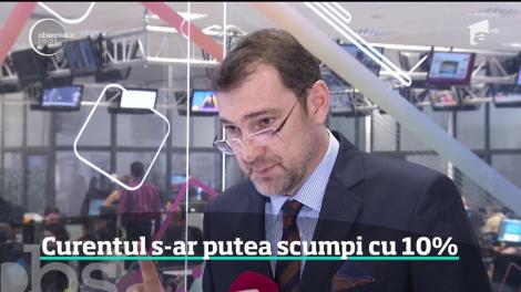 Energia electrică s-ar putea scumpi cu 10%