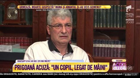 Silviu Prigoană răspunde! "I-am dat Adrianei peste 400 de mesaje"