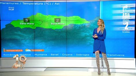 Prognoza meteo, 16 ianuarie 2019. Zonele din ţară unde se vor semnala precipitații