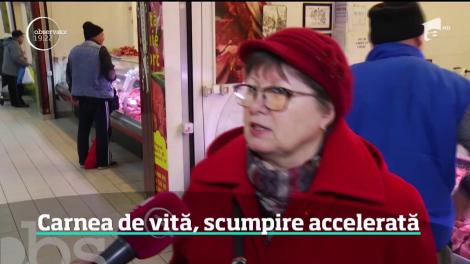 Carnea de vită e deliciul din ziua de salariu. O spun măcelarii, care recunosc că oamenii cumpără doar atunci când au bani