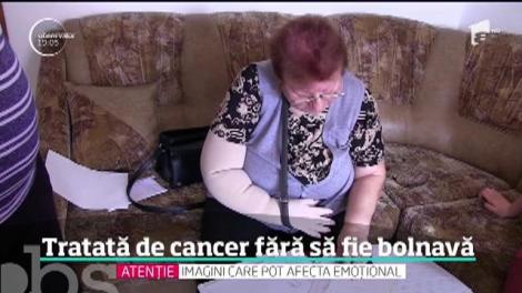 O femeie din Slatina riscă să rămână fară o mână după ce a fost tratată de un cancer inexistent