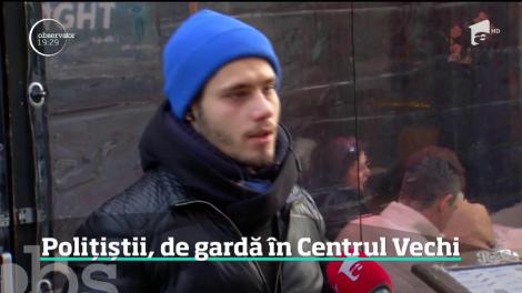 Distracţia din centrul vechi al Capitalei va fi monitorizată de peste o sută de poliţişti