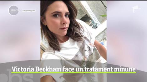 Victoria Beckham foloseste o crema pentru fata facuta din propriul ei sange!