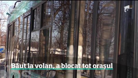 Un şofer băut a reuşit să blocheze &icirc;ntreg orașul Galați