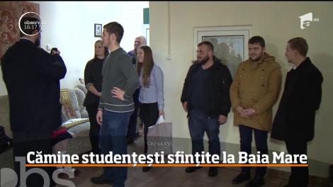 Preoţii au sfinţit căminele studenţeşti din Baia Mare