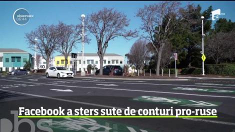 Facebook a anunţat că închide peste 500 de conturi, grupuri şi pagini care au legături cu Rusia sub suspiciunea că orchestrează campanii de dezinformare