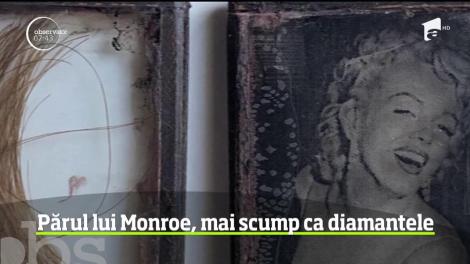 Licitaţie inedită peste ocean. O suviţă de păr din podoaba capilară a lui Marilyn Monroe se vinde pentru suma de 14.500 de eur