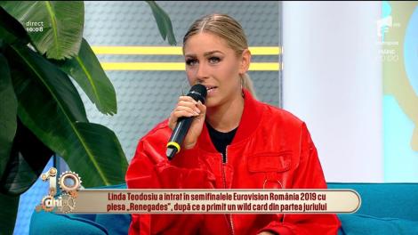 Linda Teodosiu, în semifinalele Eurovision România 2019. Ce le-a transmis artista românilor