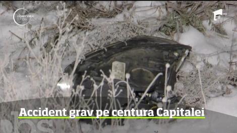 Accident grav în această dimineaţă pe şoseaua de centură a Capitalei, între Bragadiru şi Măgurele