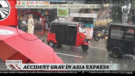 Accident grav în Asia Express 2. Celebrităţile au trăit un adevărat coşmar