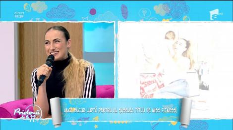 Anca Bucur, miss fitness, și-a revenit spectaculos după naștere: "Îmi doresc să câștig și anul acesta un premiu"