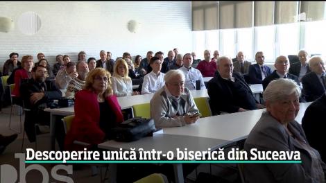 Descoperire unică într-o biserica din Suceava