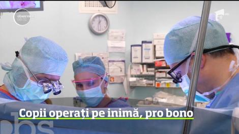 Copii operaţi pe inimă, pro bono, la Sibiu