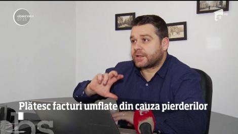 Sute de bucureşteni plătesc facturi umflate din cauza pierderilor