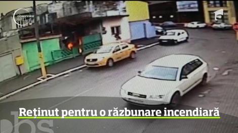 Un bărbat din Constanţa, reţinut sub acuzaţia că a incendiat un imobil cu intenţie